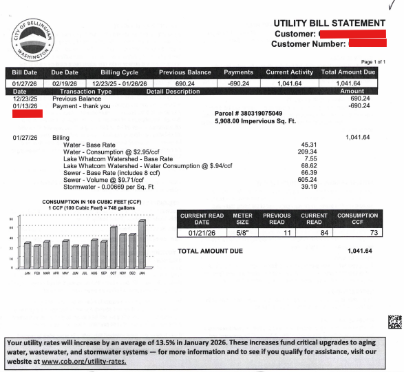 How Bellingham’s Water & Sewer Hikes Will Hit Your Rental… And What We’re Watching For You